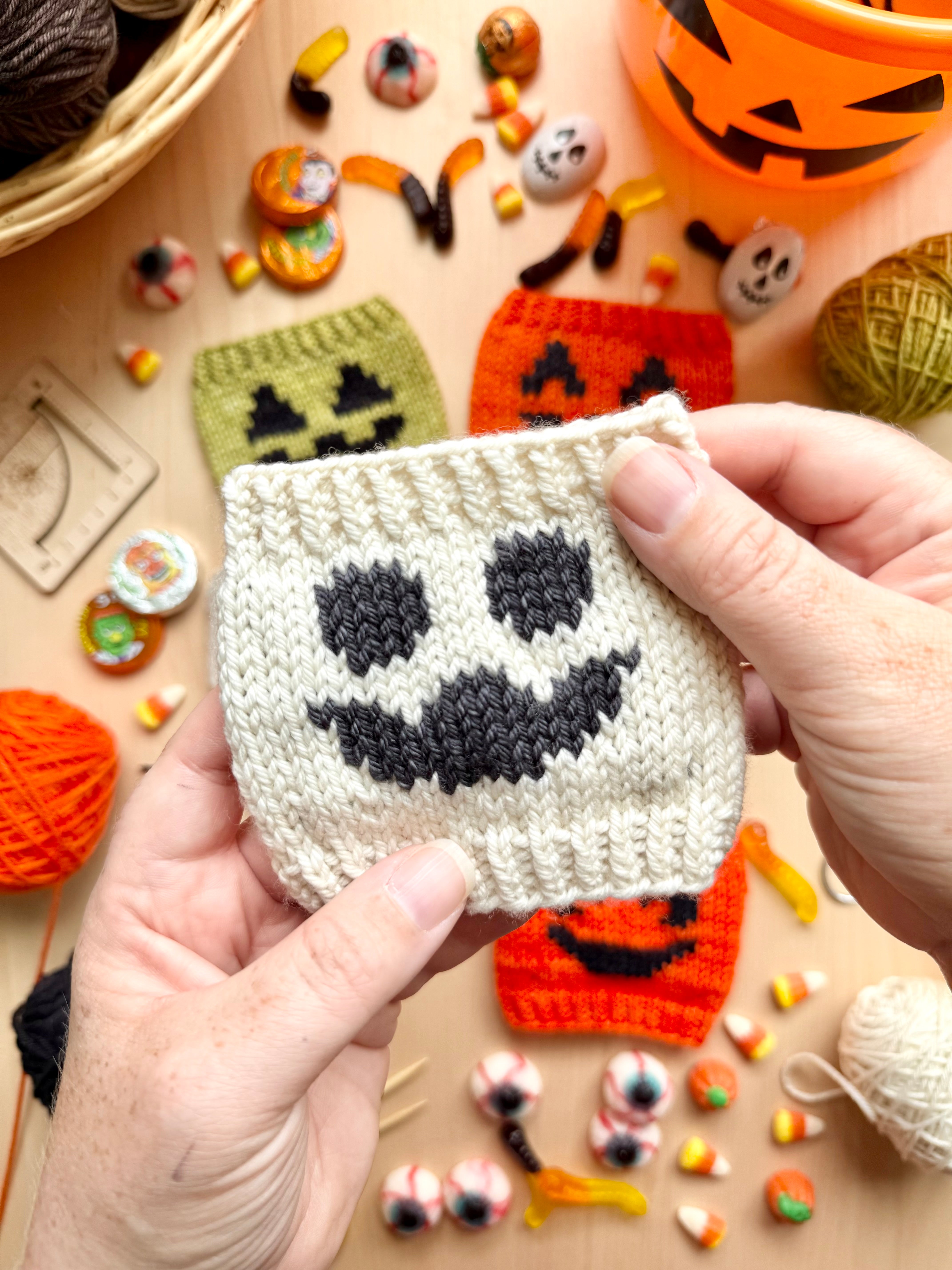Jack-O-Lantern Doodle (Cup Cozy)