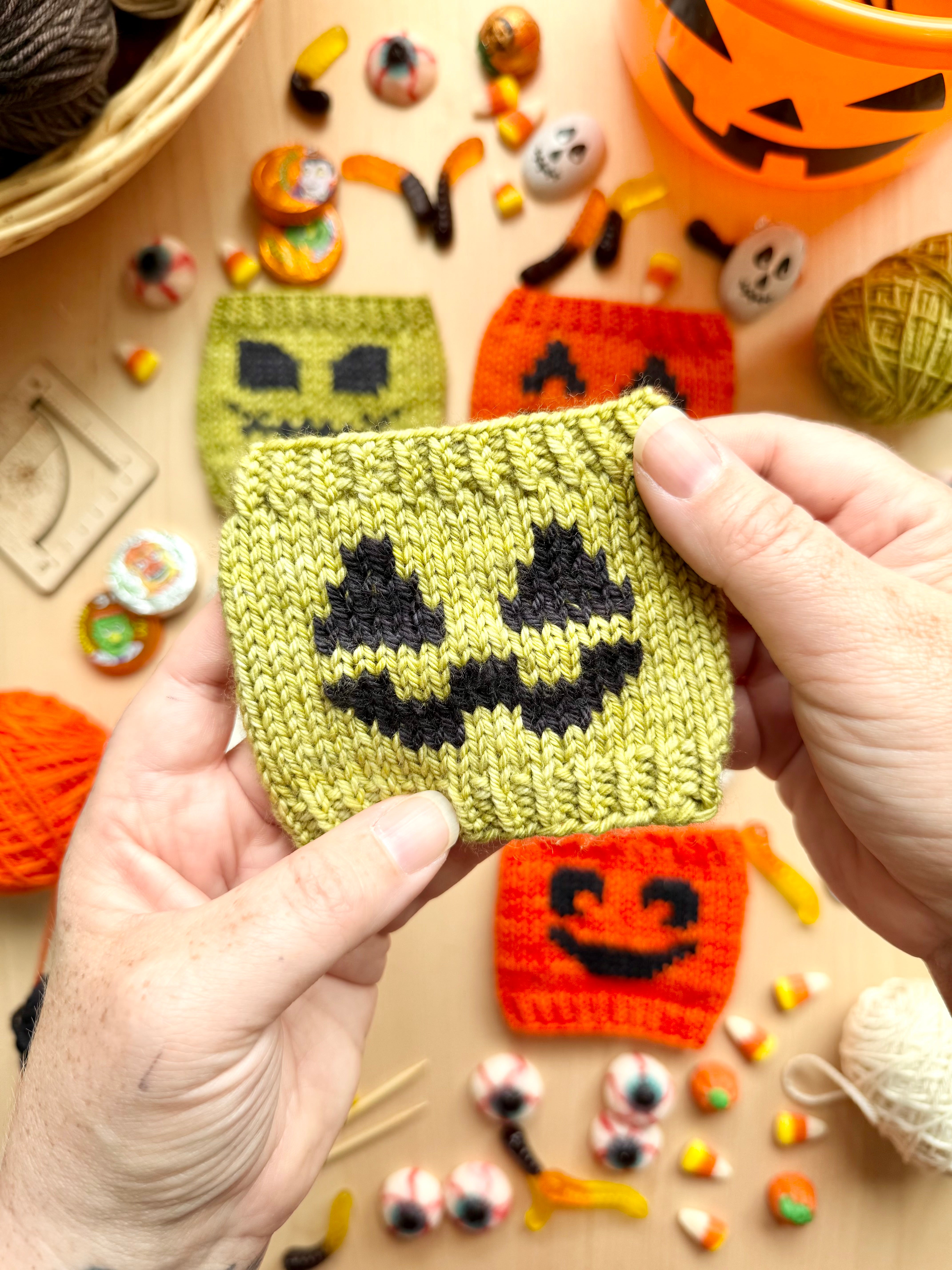 Jack-O-Lantern Doodle (Cup Cozy)
