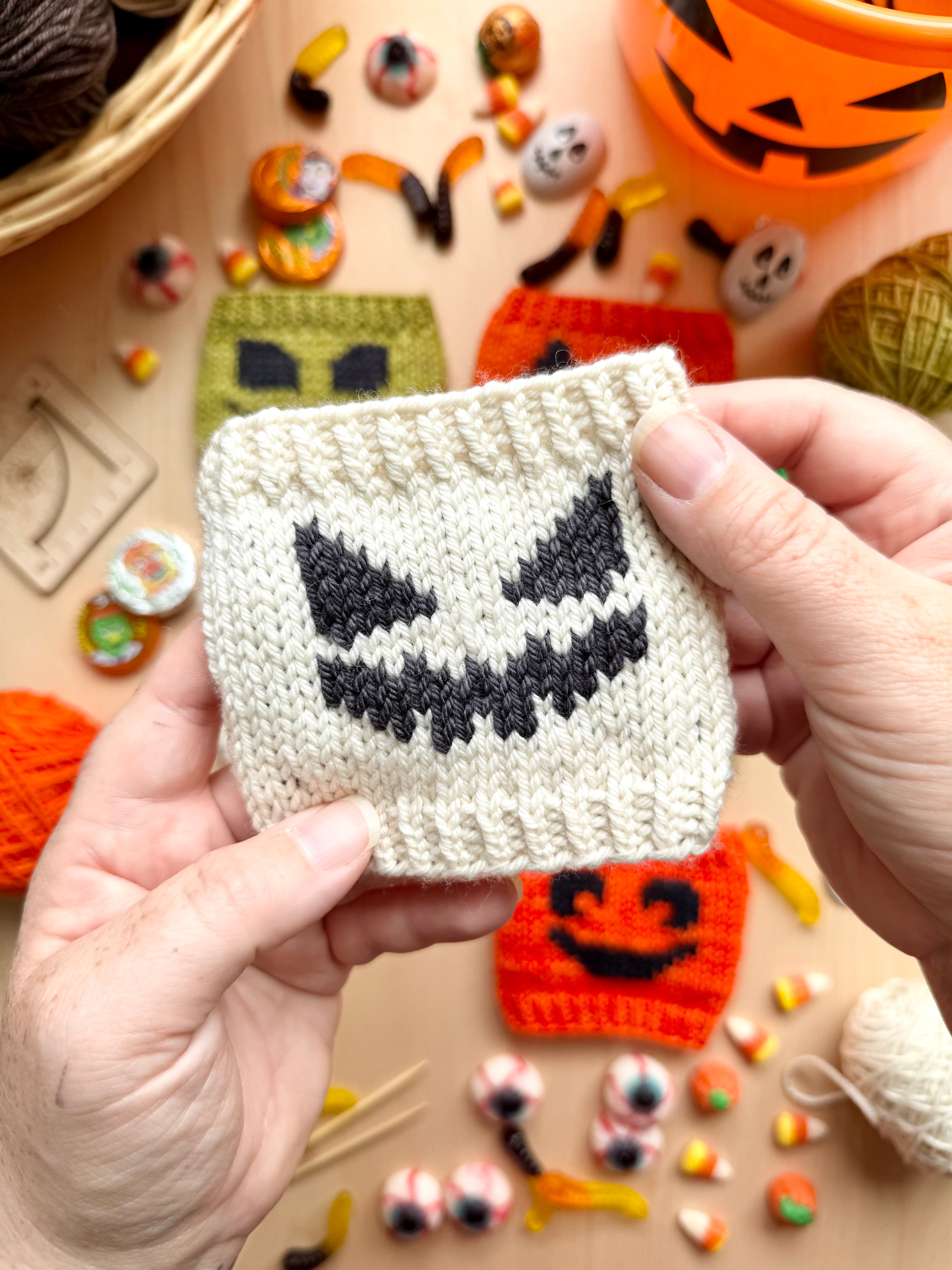 Jack-O-Lantern Doodle (Cup Cozy)