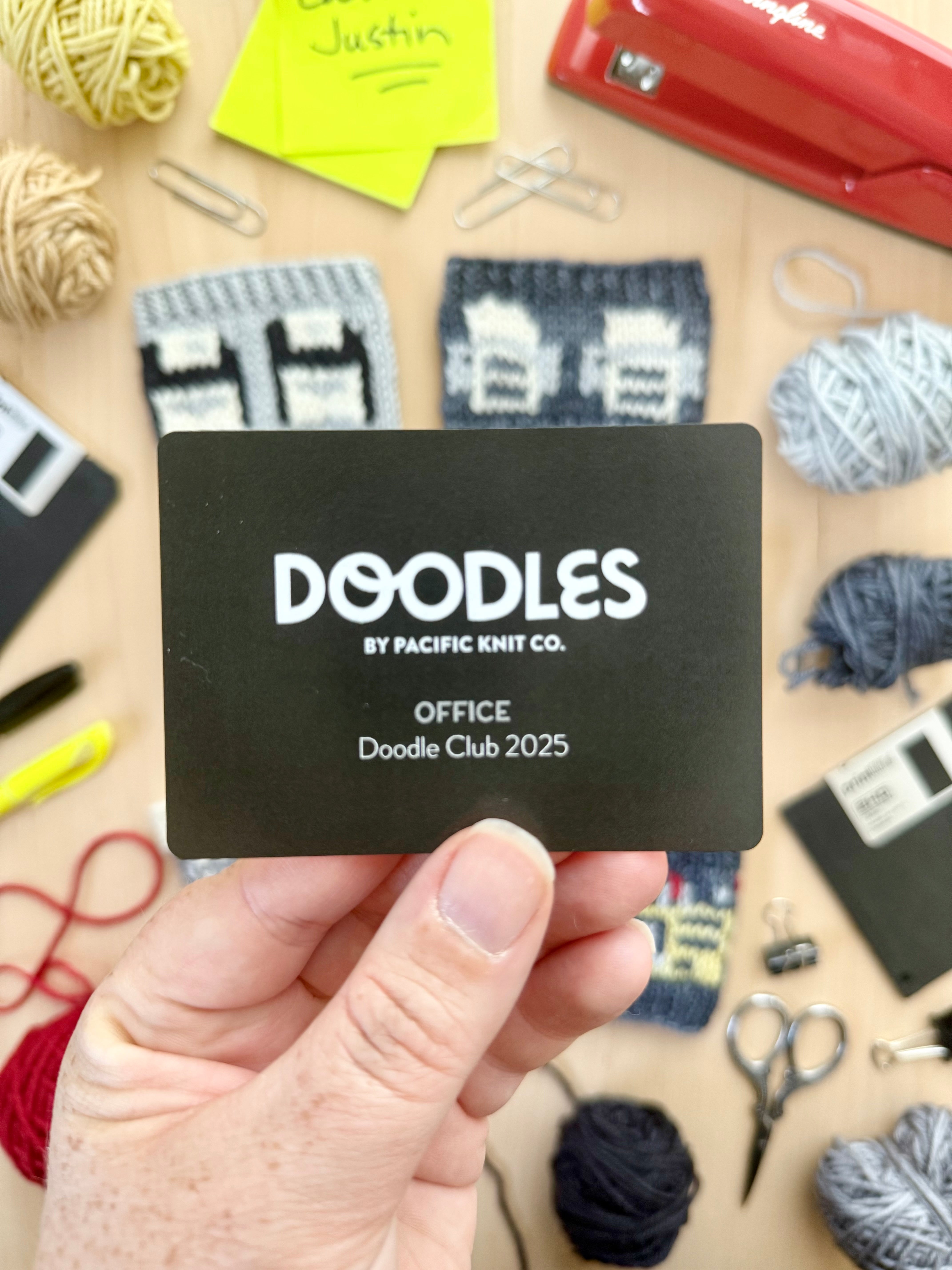 Doodle Card Deck - Office Club
