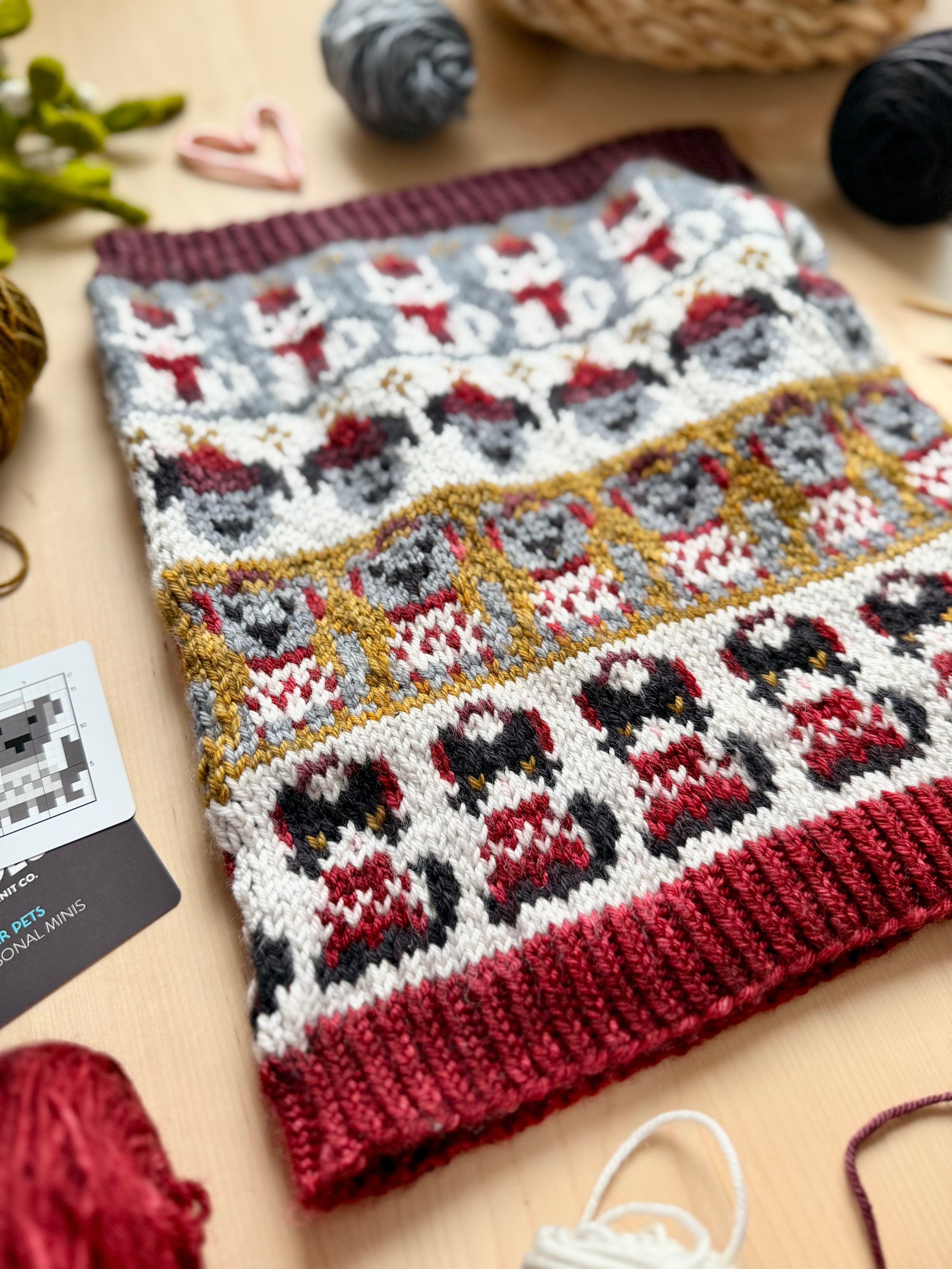 2025 Winter Pets Doodle (Standard Cowl)
