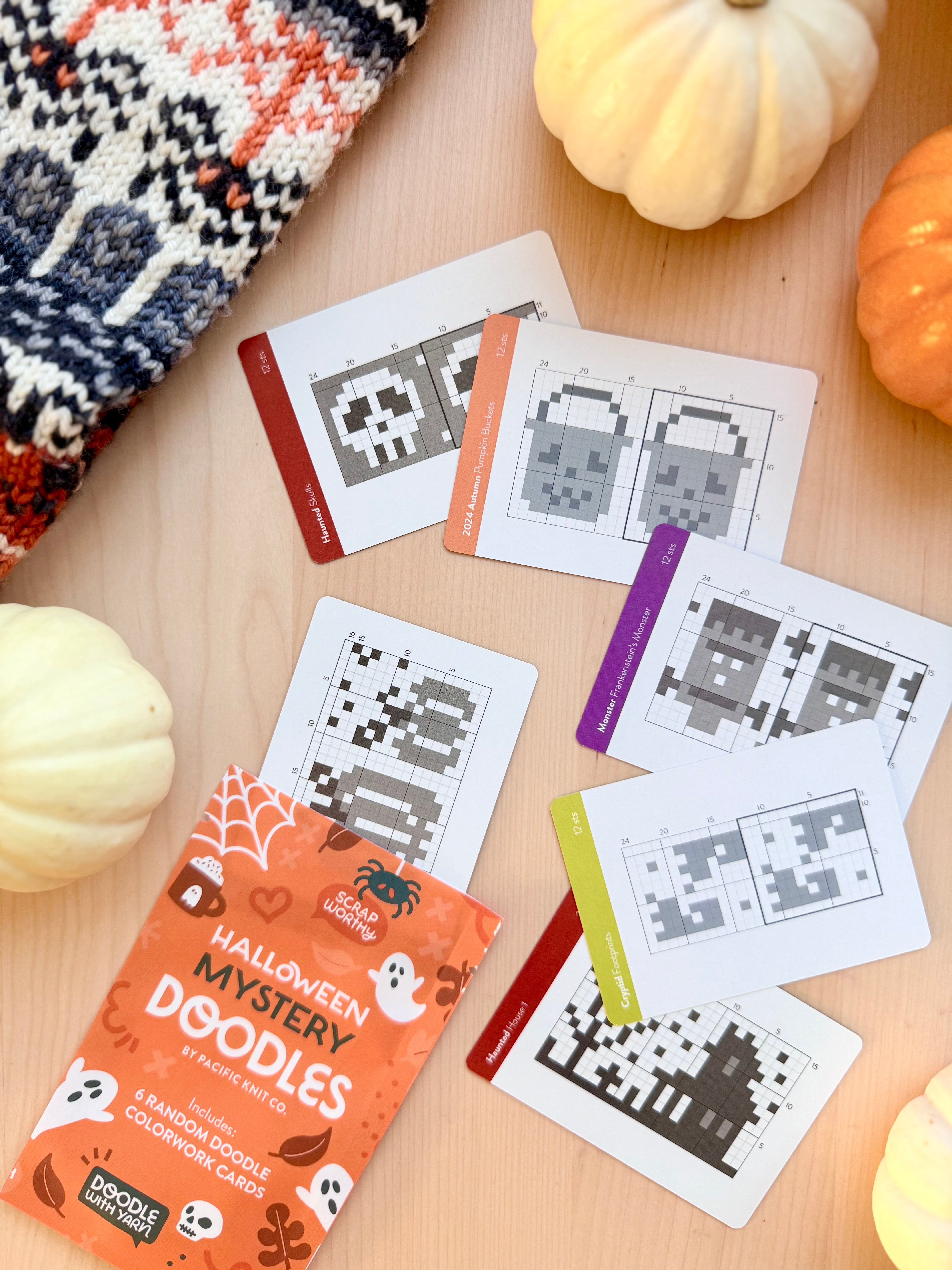 Halloween Doodle Mystery Deck