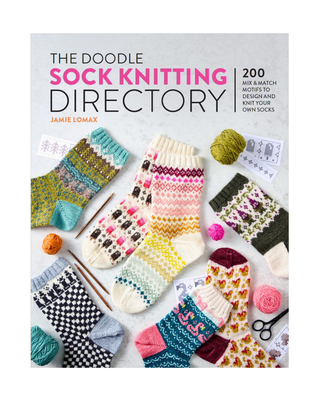 PRE-ORDER: Doodle Sock Knitting Directory Book
