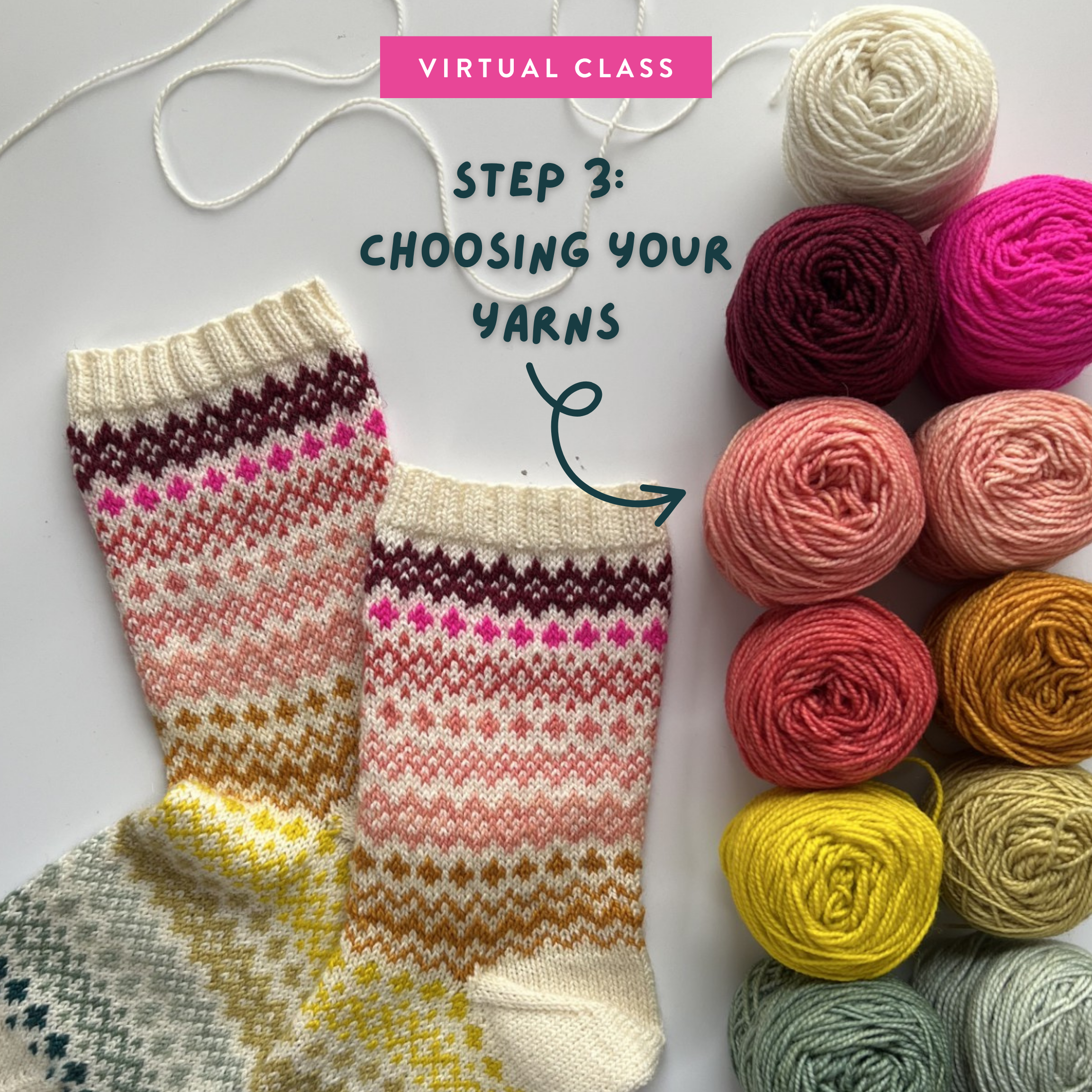 Online Class: Doodle Socks (Sept 18, 2-4 PST)