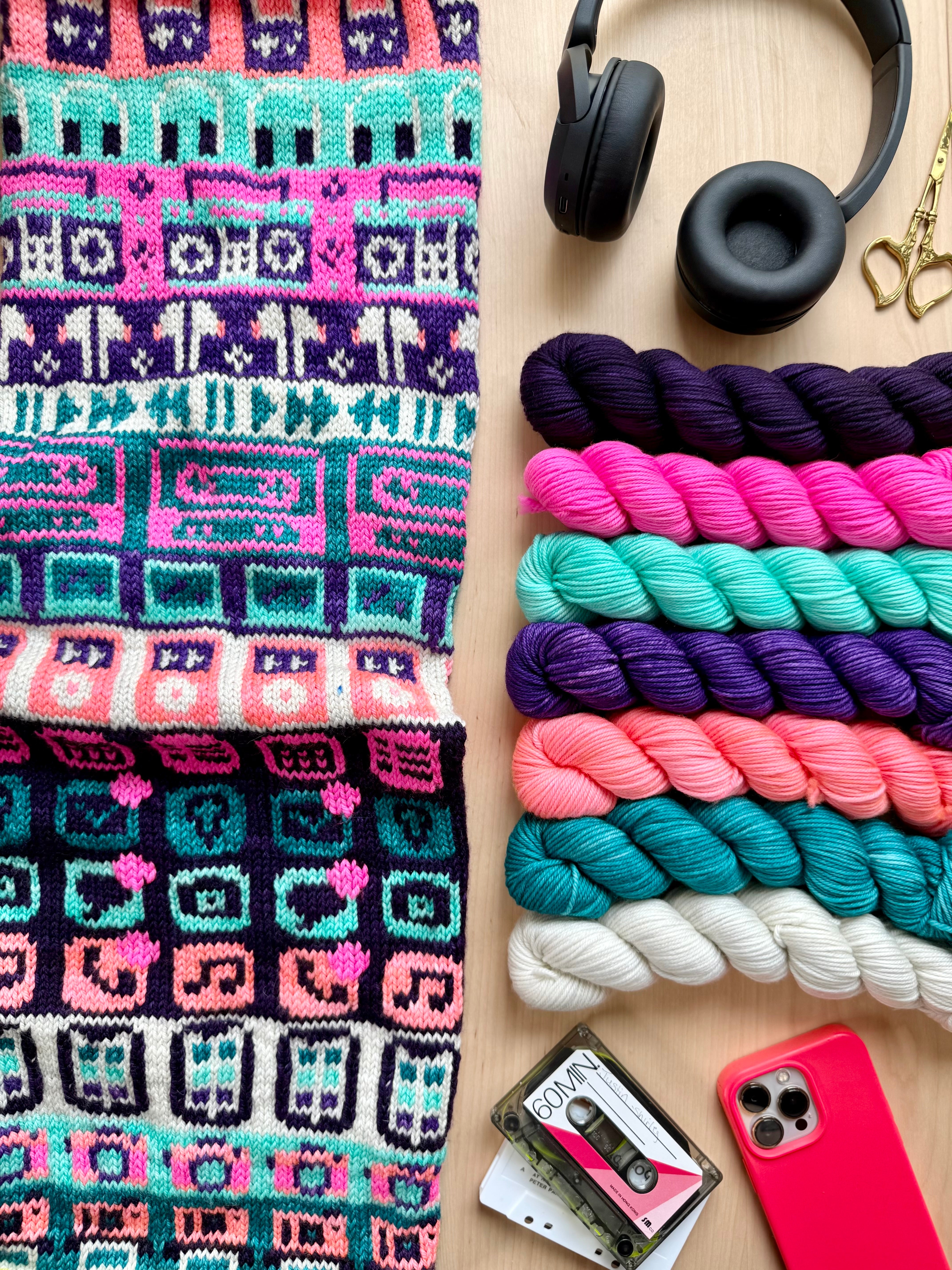 Tech Doodle Pattern Tech Doodle Collection | Pacific Knit Co