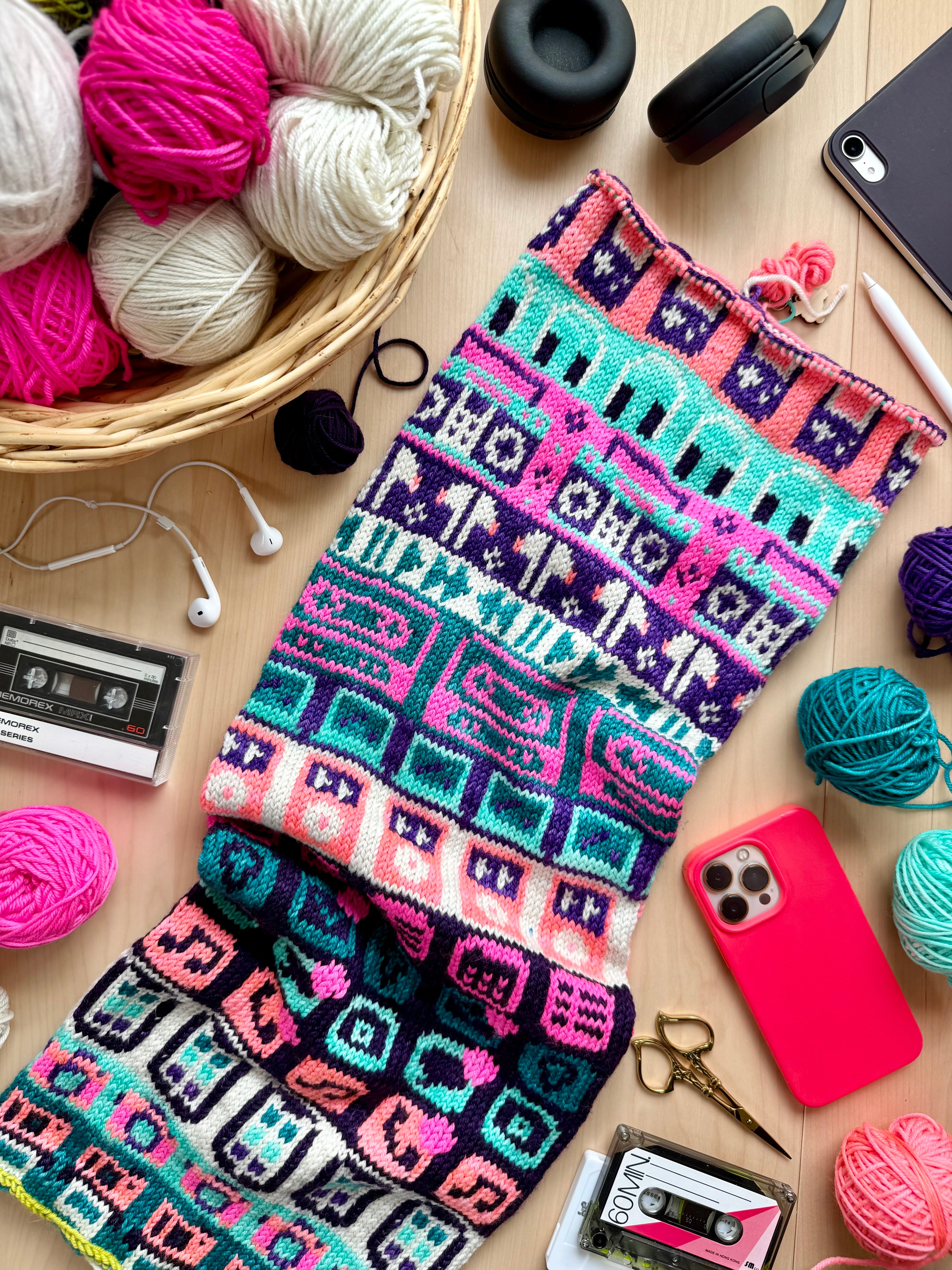 Tech Doodle Pattern Tech Doodle Collection | Pacific Knit Co