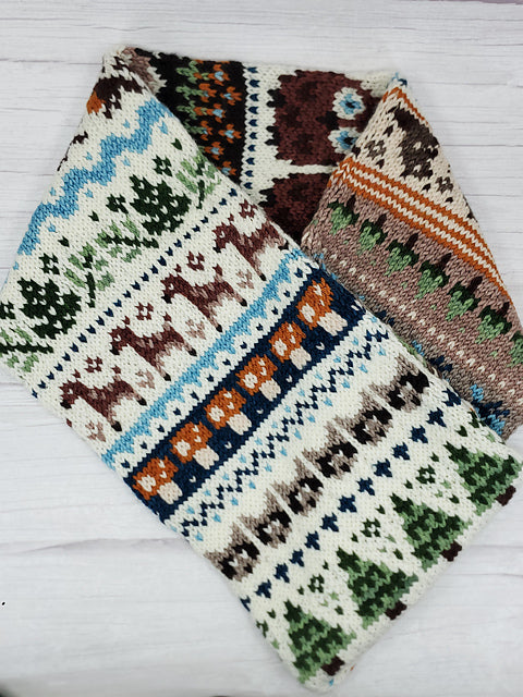 Woodland Doodle (Infinity Cowl)