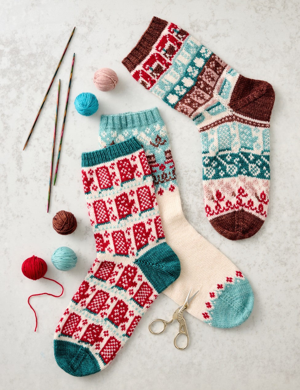 Doodle Sock Knitting Directory Book
