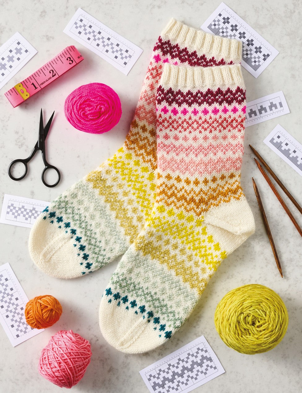 Doodle Sock Knitting Directory Book