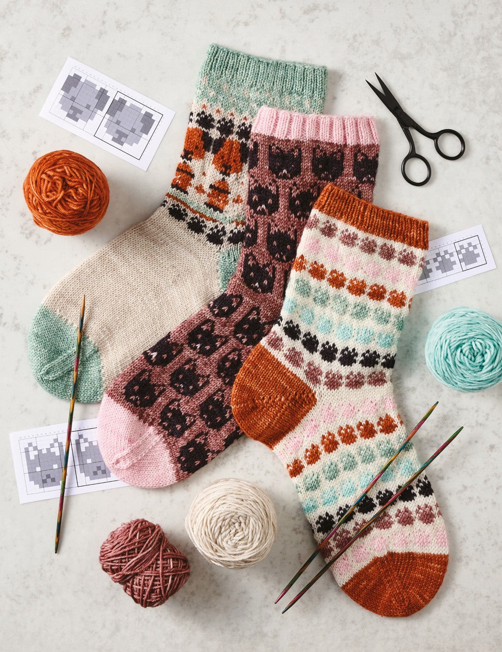 Doodle Sock Knitting Directory Book