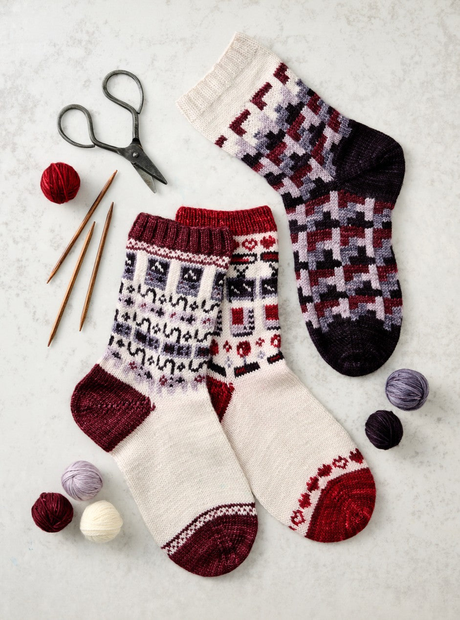 Doodle Sock Knitting Directory Book