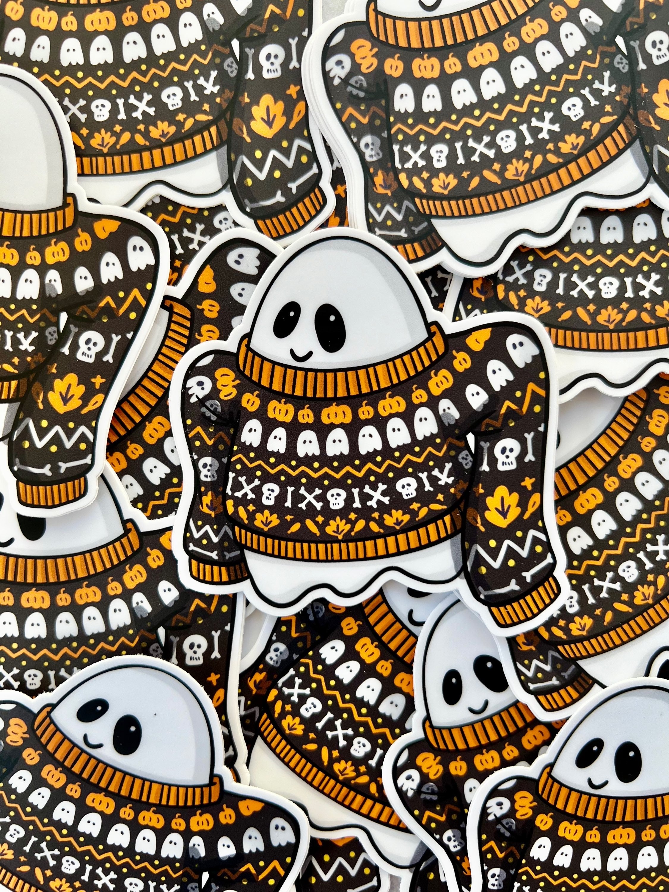 Sticker - Sweater Ghostie - 3x3in